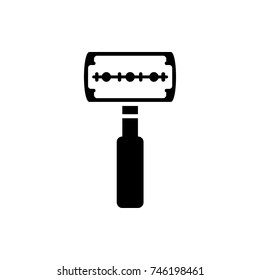 razor icon illustration isolated vector sign symbol
