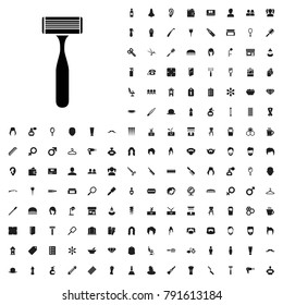 Razor icon illustration isolated vector sign symbol. editable barber icons vector set.
