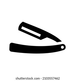 Razor icon isolated on white background