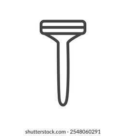 Razor icon Logo symbol outline set