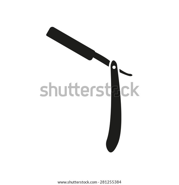 Razor Icon Shaver Symbol Flat Vector Stock Vector (Royalty Free ...