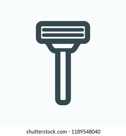 Razor Icon. Shaving Vector Icon