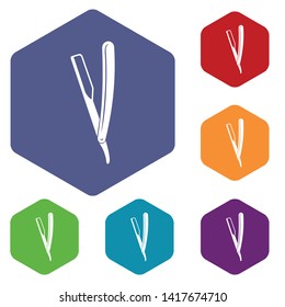 Razor icon. Simple illustration of razor vector icon for web