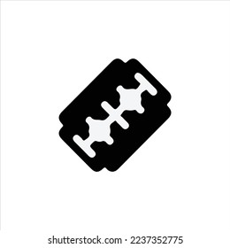 razor icon, razor symbol, editable design.