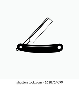 Razor Icon Symbol Vector Illustration.