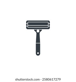 Razor icon symbol vector illustration isolated on white background