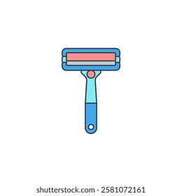 Razor icon symbol vector illustration isolated on white background