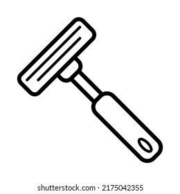 Razor icon in trendy vector design illustration