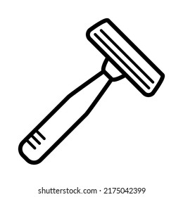 Razor icon in trendy vector design illustration