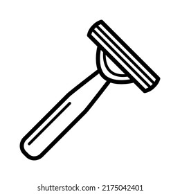 Razor icon in trendy vector design illustration