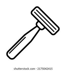 Razor icon in trendy vector design illustration