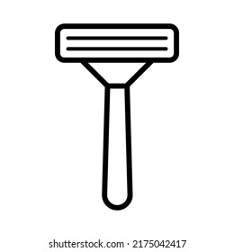 Razor icon in trendy vector design illustration