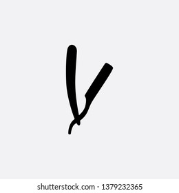 razor icon vector