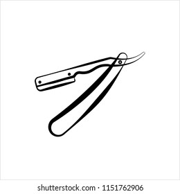 Razor Icon, Razor Vector Art Illustration