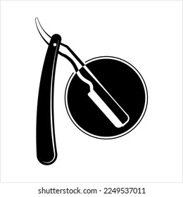 Icono de Razor, Ilustración de arte de vectores de Razor