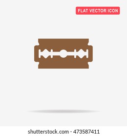 Razor icon. Vector concept illustration for design.