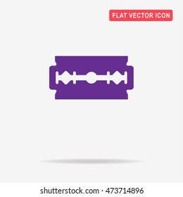 Razor icon. Vector concept illustration for design.