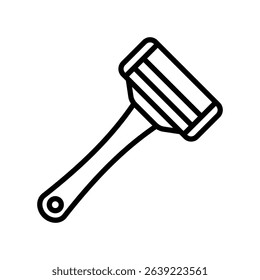 razor icon vector design template simple and clean