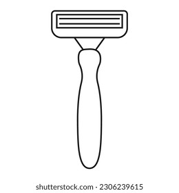 razor icon vector illustration design