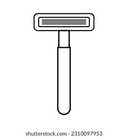 razor icon vector illustration design
