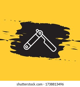 Razor Icon Vector Illustration Eps10