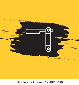 Razor Icon Vector Illustration Eps10