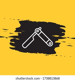 Razor Icon Vector Illustration Eps10