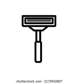 razor icon vector illustration logo template for many purpose. Isolated on white background.