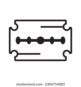 razor icon vector illustration logo design
