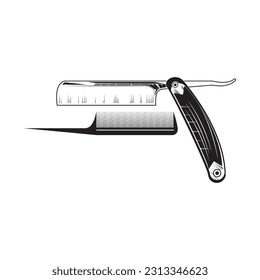 RAZOR ICON VECTOR ILLUSTRATION SYMBOL DESIGN