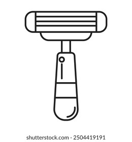 razor icon vector on white background