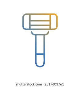 Razor icon vector stock illustration