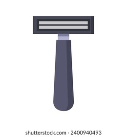 Razor illustrated on white background