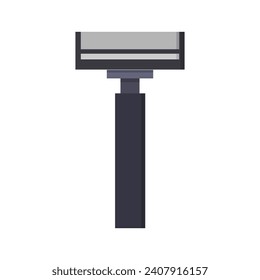 Razor illustrated on white background