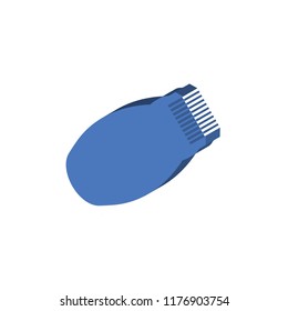 Razor isometric left top view 3D icon