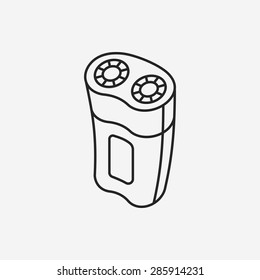 razor line icon