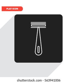 razor line vector icon