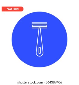 razor line vector icon