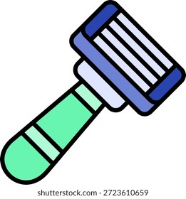 Razor novo criativo ícone design vetor