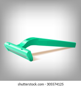 Razor on a white background. Vector. EPS