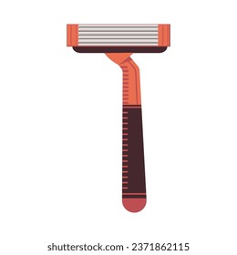 Razor for shave vector cartoon illustration isolated on a white background.