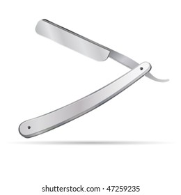 razor, shave - vector illustration