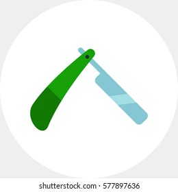 Razor for shaving icon