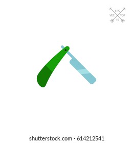 Razor for shaving icon
