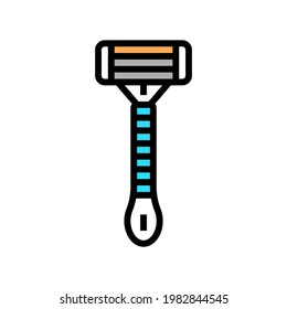 razor tool color icon vector. razor tool sign. isolated symbol illustration