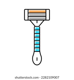 razor tool color icon vector. razor tool sign. isolated symbol illustration