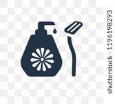Razor vector icon isolated on transparent background, Razor transparency concept can be used web and mobile