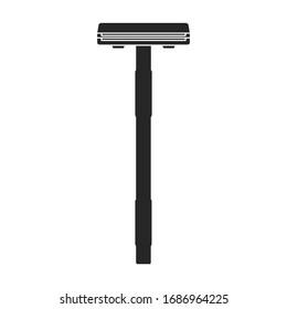 Razor vector icon.black vector icon isolated on white background razor .