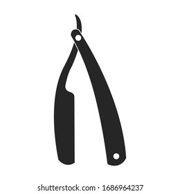 Razor vector icon.black vector icon isolated on white background razor .