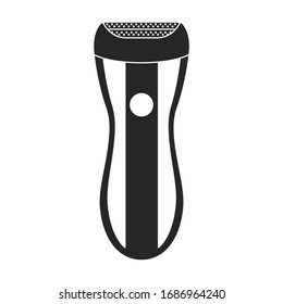 Razor vector icon.black vector icon isolated on white background razor .